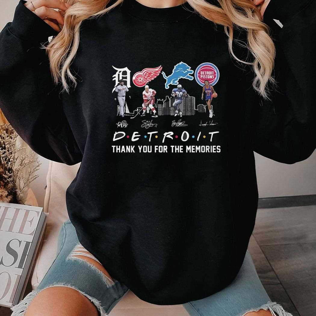 Detroit Fans Thank You For The Memories Shirt Detroit Fans Thank You For The Memories Shirt