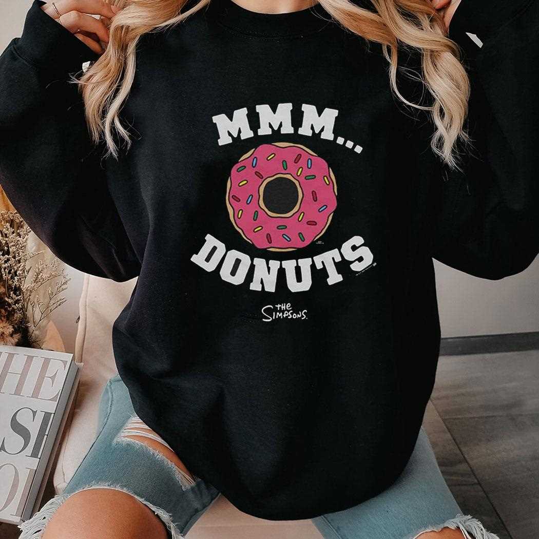 The Simpsons Mmm Donuts Shirt The Simpsons Mmm Donuts Shirt