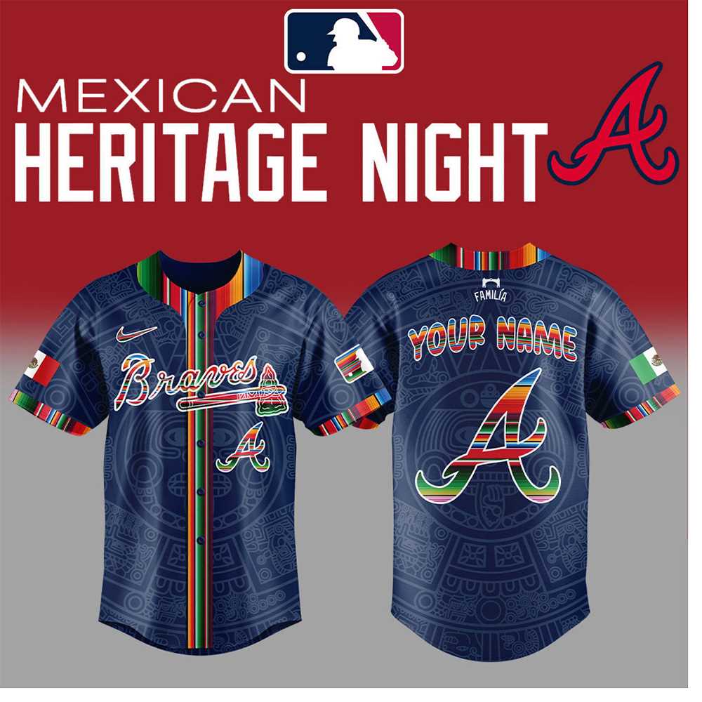 Athletics Filipino Mexican Heritage Month 2025 Baseball Jersey