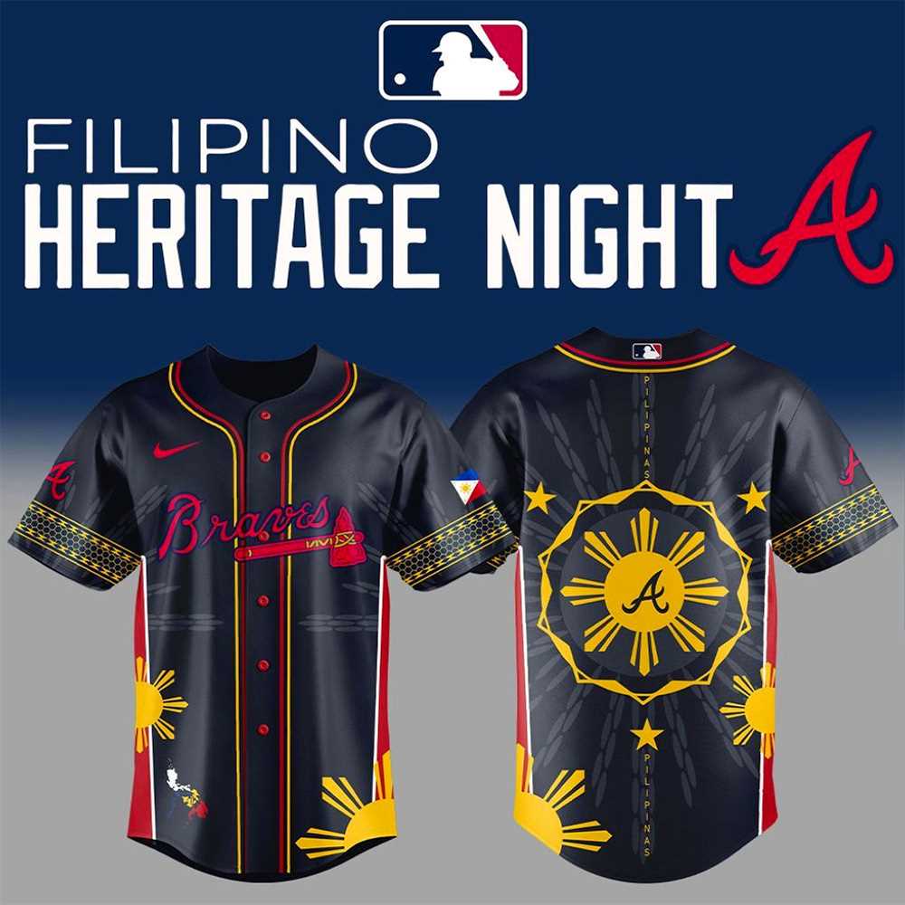 Atlanta Braves Mexican Heritage Night 2025 Edition Baseball Jersey