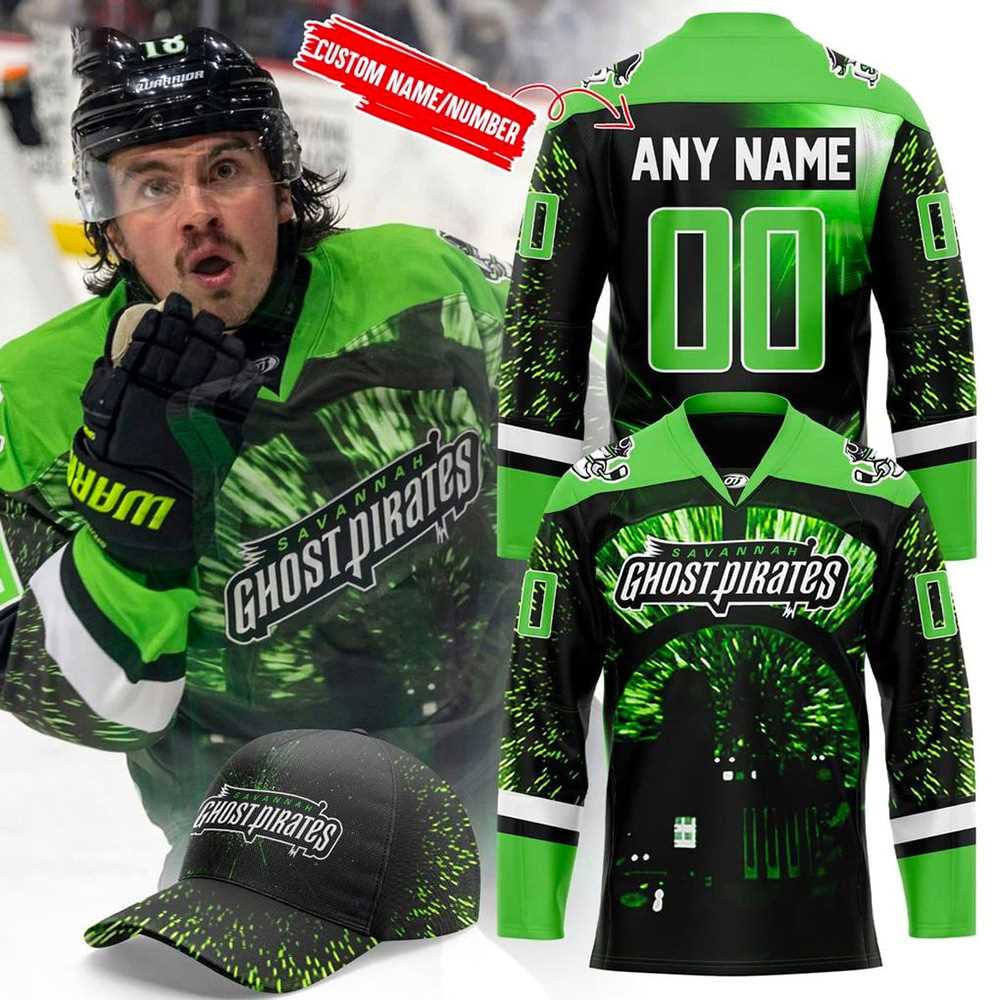 Savannah New Hockey Jersey Personalized Name