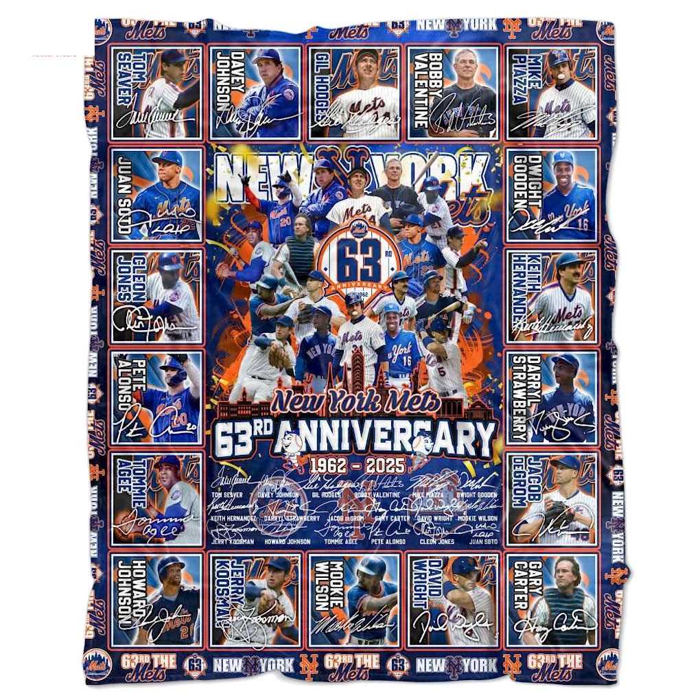 The Philadelphia Phillies 142nd Anniversary 1883-2025 Limited Quilt Fleece Blanket