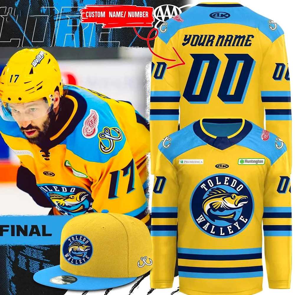 Toledo Walleye For Fans Special Hockey Jersey Personalized Name