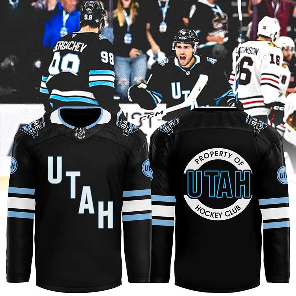 Utah Hockey Mammoth Hockey Jersey Personalized Name