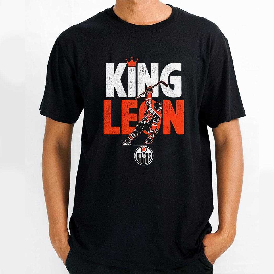 Leon Draisaitl Edmonton Oilers Nhl Hockey King Leon Shirt