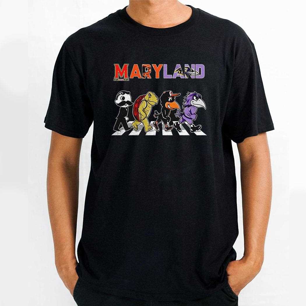 Maryland Sports Team Mascot Shirt Maryland Sports Team Mascot Shirt