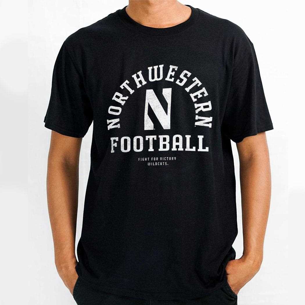 Northwestern Wildcats Football Fight For Victory Wildcats Shirt