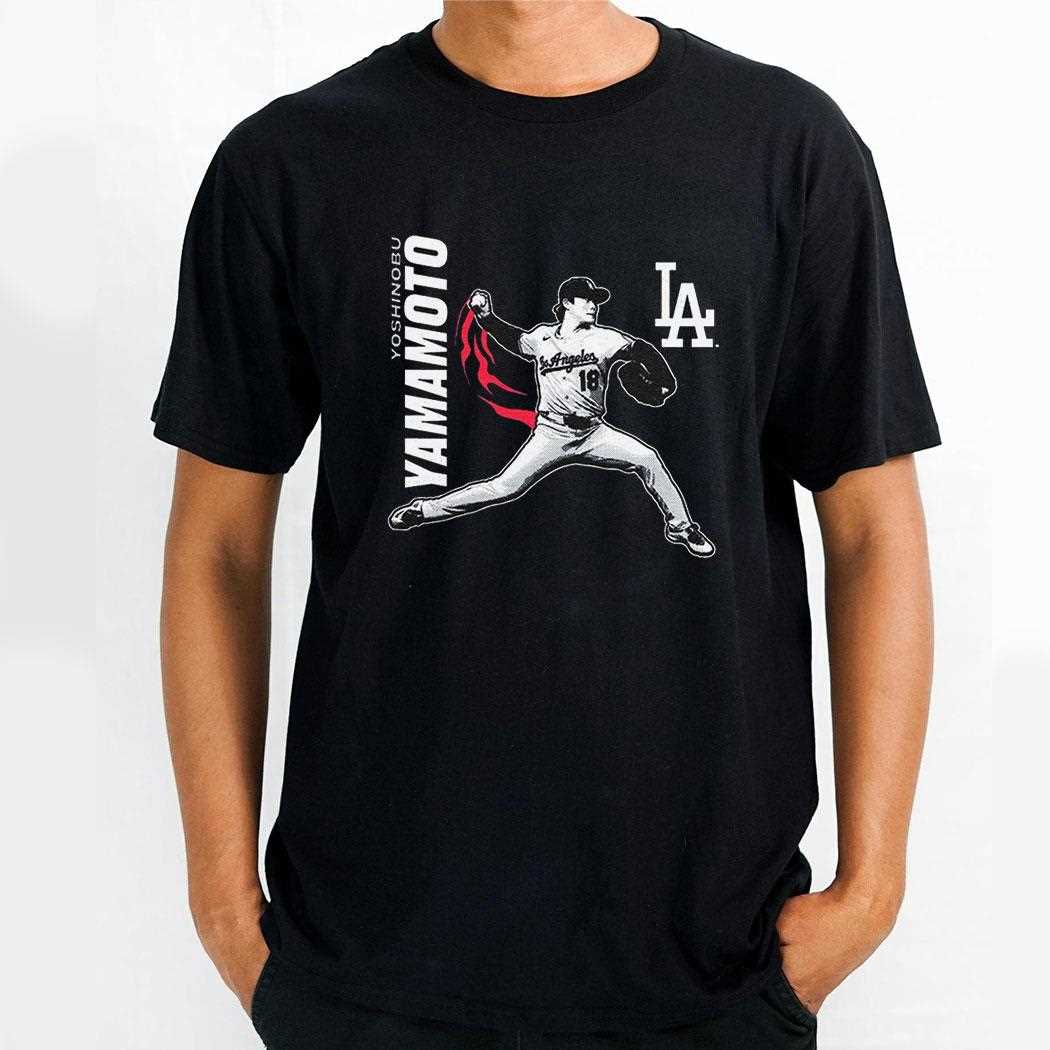 Yoshinobu Yamamoto Los Angeles Dodgers Player Shirt