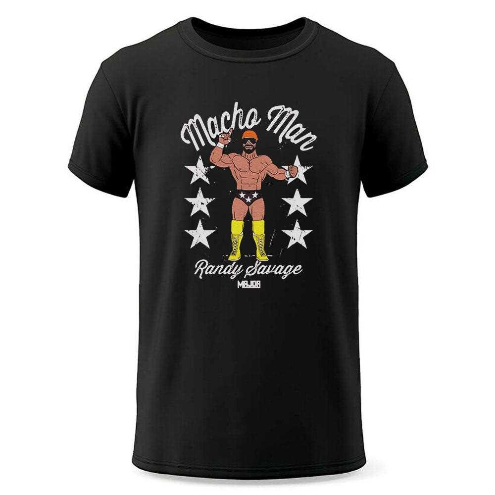 Macho Man Randy Savage Major Wrestling Figure Podcast Shirt Macho Man Randy Savage Major Wrestling Figure Podcast Shirt