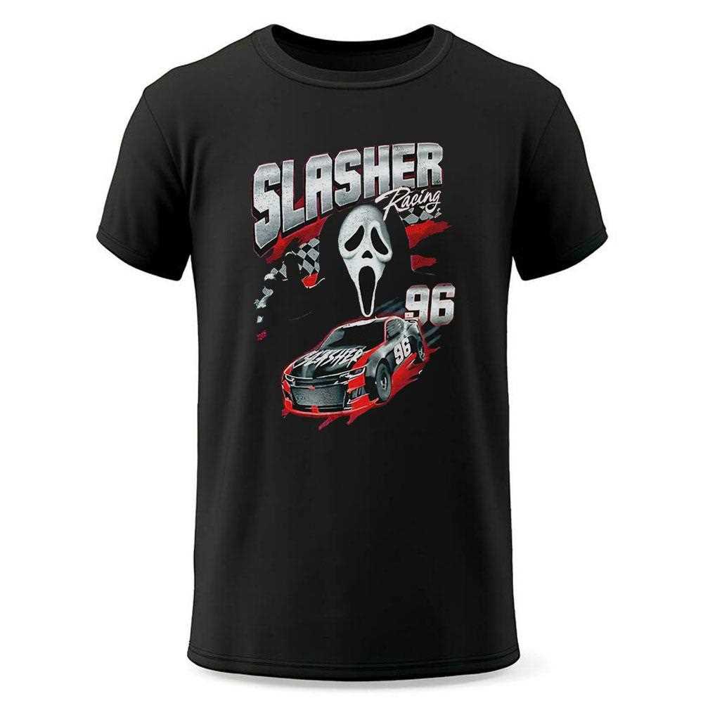 Slasher Racing 96 Ghostface Shirt Slasher Racing 96 Ghostface Shirt