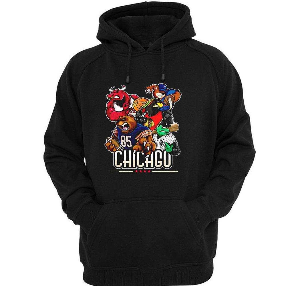 Chicago Sports Team Mascot Shirt Chicago Sports Team Mascot Shirt