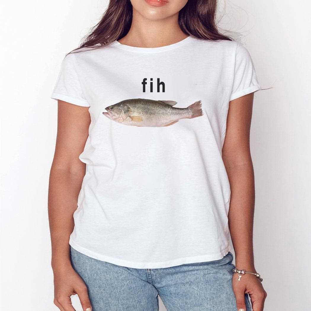 Fih Funny Misspelled Fish Meme Shirt Fih Funny Misspelled Fish Meme Shirt