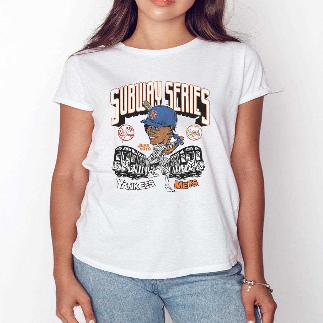 Juan Soto New York Mets 2025 Subway Series Shirt Juan Soto New York Mets 2025 Subway Series Shirt