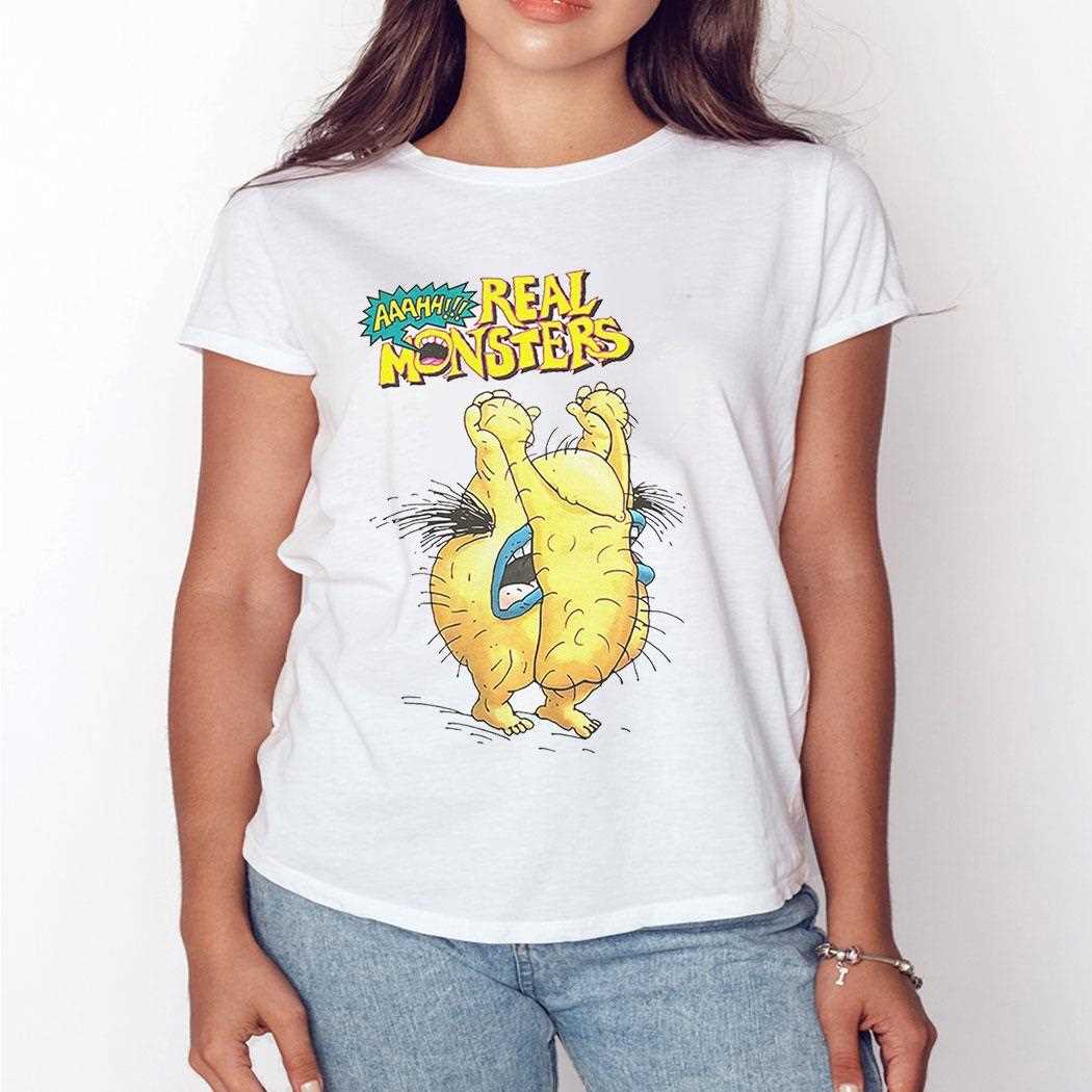 Nickelodeon Real Monsters Vintage Shirt Nickelodeon Real Monsters Vintage Shirt