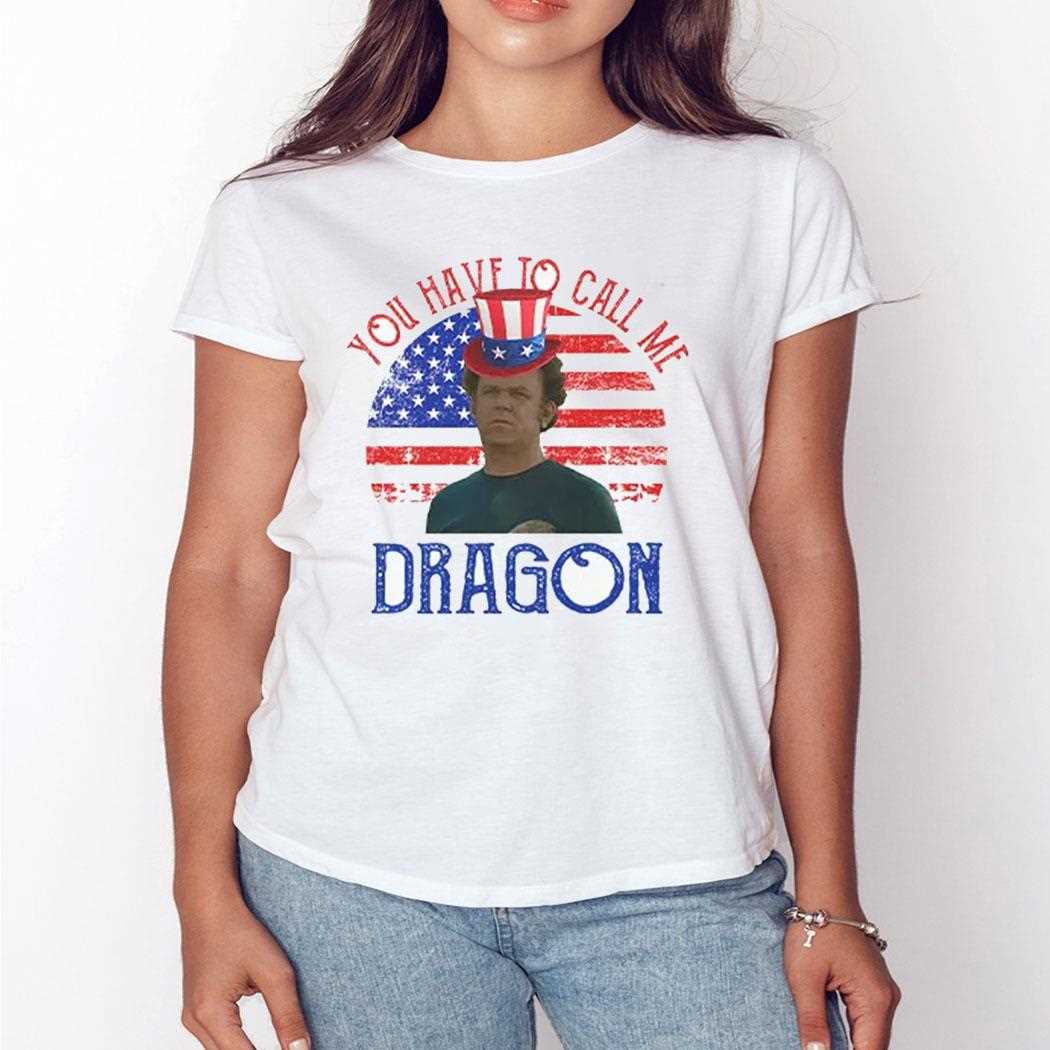 Step Brothers Couple 4th Of July You Have To Call Me Dragon Shirt Step Brothers Couple 4th Of July You Have To Call Me Dragon Shirt