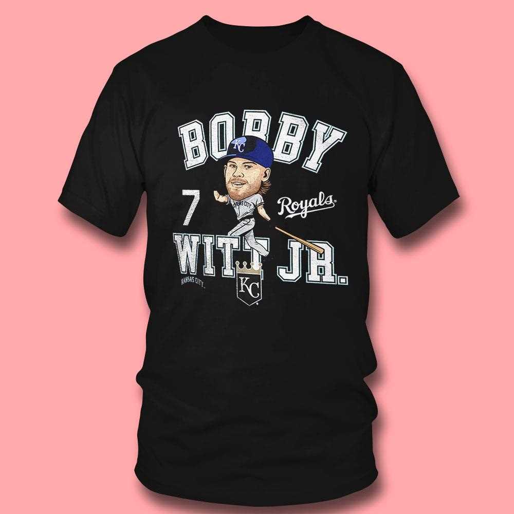 Bobby Witt Jr Kansas City Royals Caricature Shirt Hoodie Bobby Witt Jr Kansas City Royals Caricature Shirt Hoodie