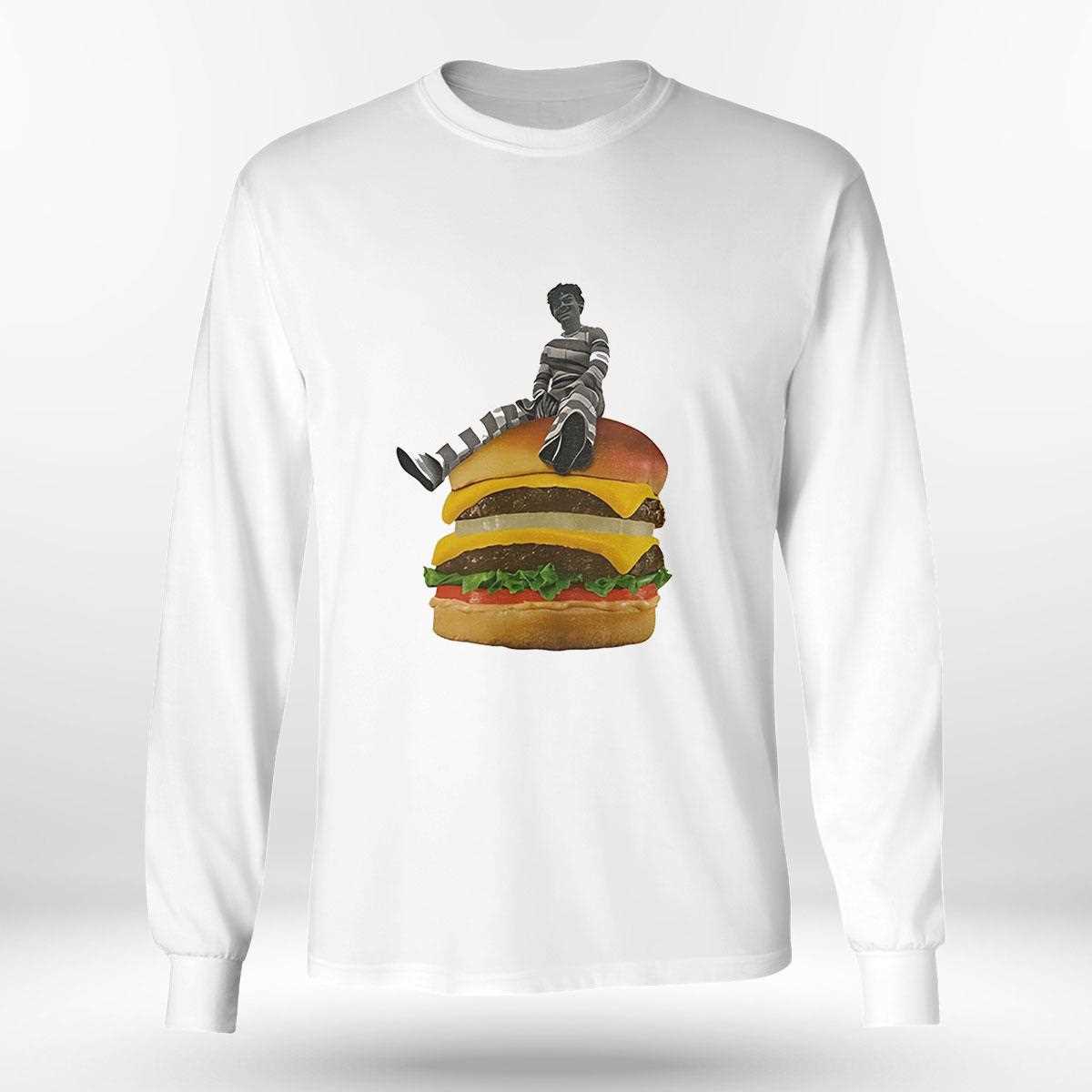 Burger Break Stripes On A Stack Shirt Burger Break Stripes On A Stack Shirt