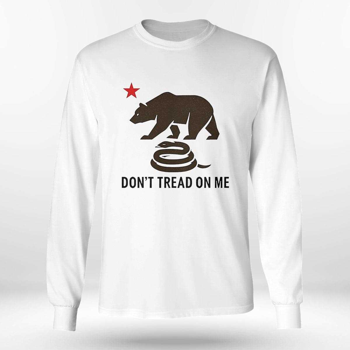 California Dont Treat On Me Bear And Snake Shirt California Dont Treat On Me Bear And Snake Shirt