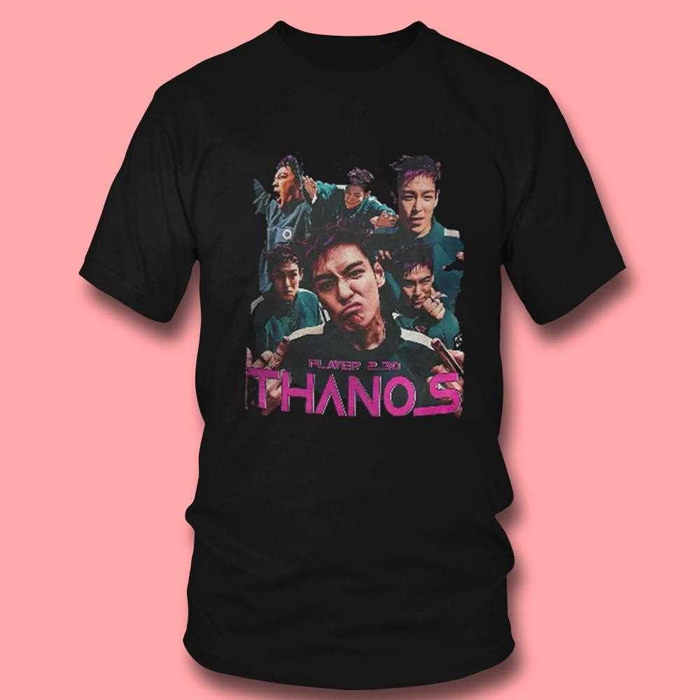 Choi Seung Hyun Player 230 Thanos Squid Game Season 2 Shirt Choi Seung Hyun Player 230 Thanos Squid Game Season 2 Shirt