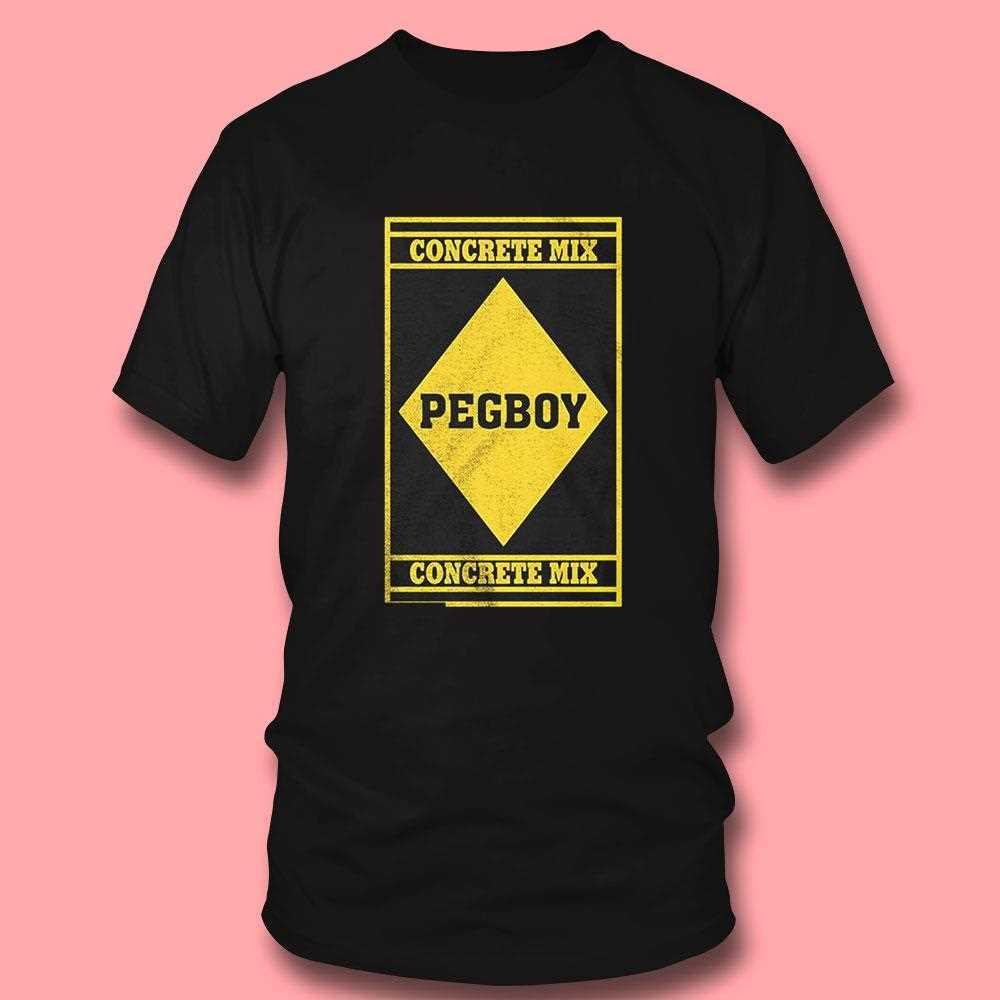 Concrete Mix Pegboy Concrete Mix Shirt Concrete Mix Pegboy Concrete Mix Shirt