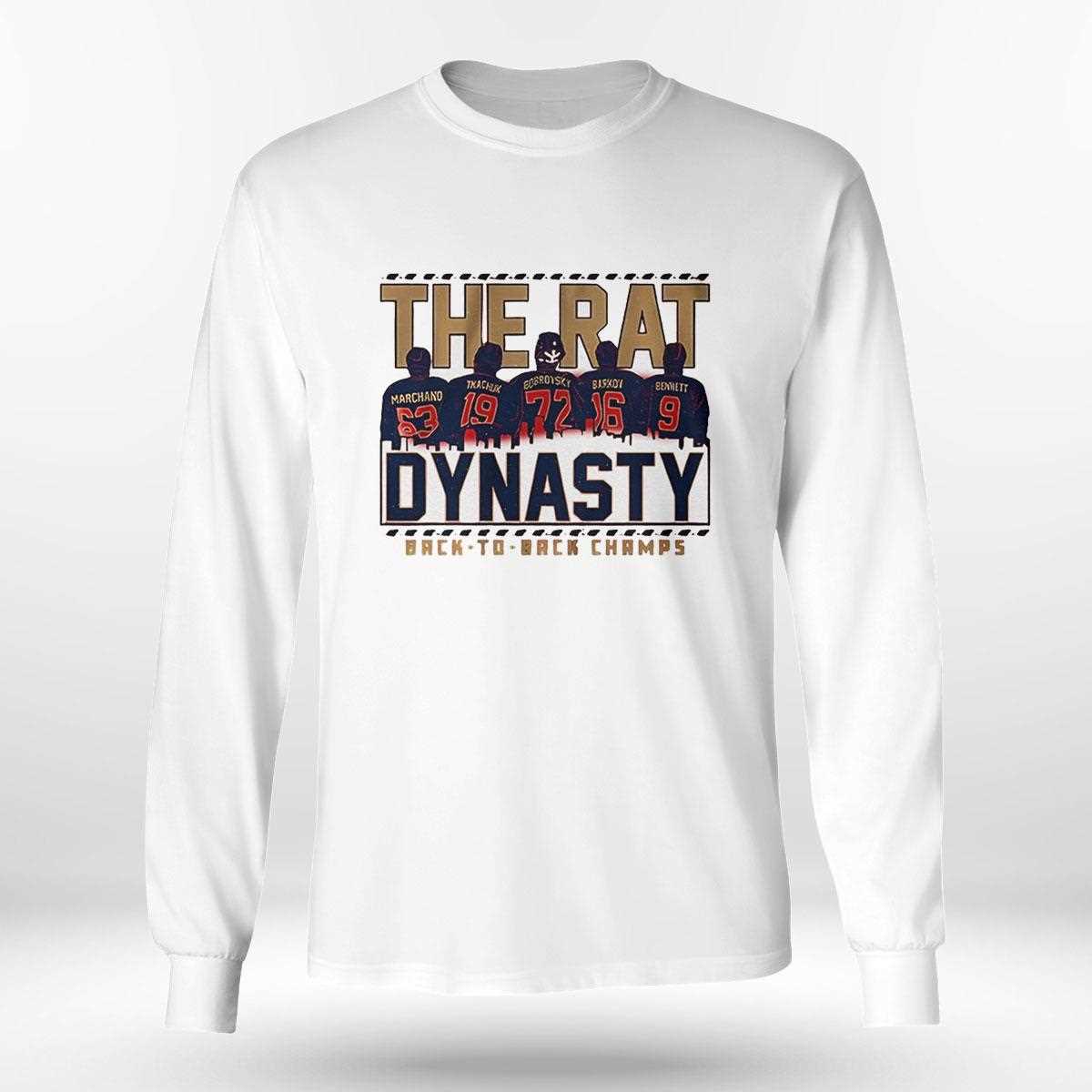 Florida Panthers Hockey The Rat Dynasty Back To Back Champs Shirt Florida Panthers Hockey The Rat Dynasty Back To Back Champs Shirt