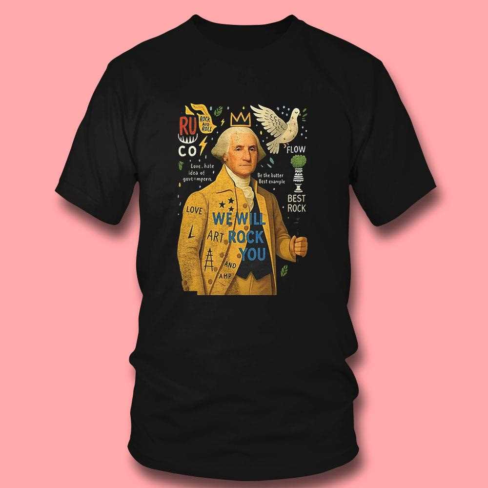 George Washington Pop Art Shirt George Washington Pop Art Shirt