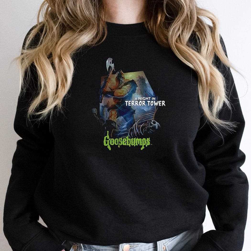 Goosebumps A Night In Terror Tower Shirt Goosebumps A Night In Terror Tower Shirt