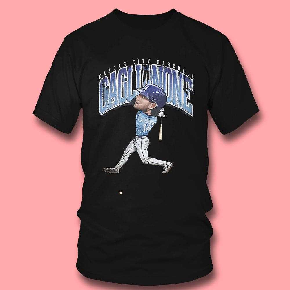 Jac Caglianone Kansas City Royals Mlb Baseball Cartoon Shirt Jac Caglianone Kansas City Royals Mlb Baseball Cartoon Shirt