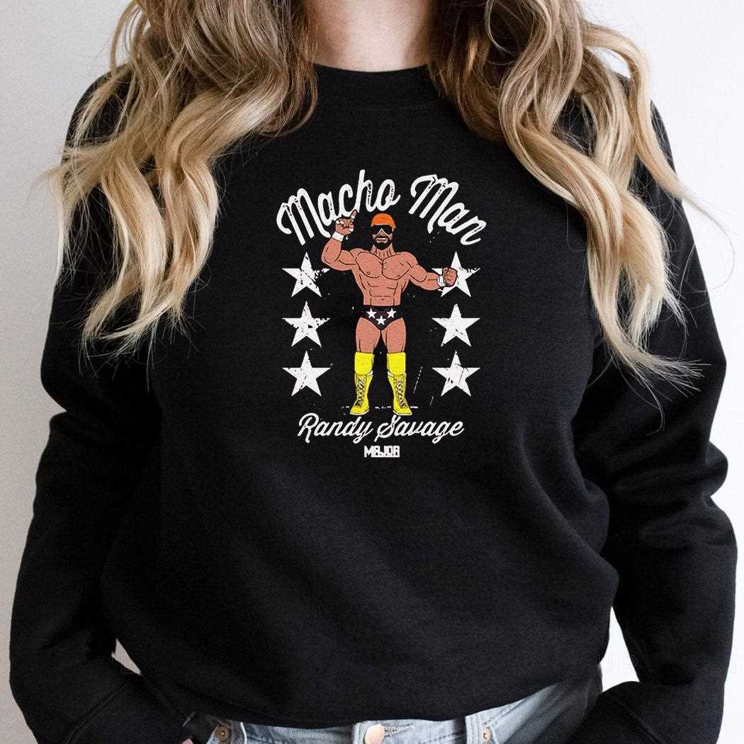 Macho Man Randy Savage Major Wrestling Figure Podcast Shirt Macho Man Randy Savage Major Wrestling Figure Podcast Shirt