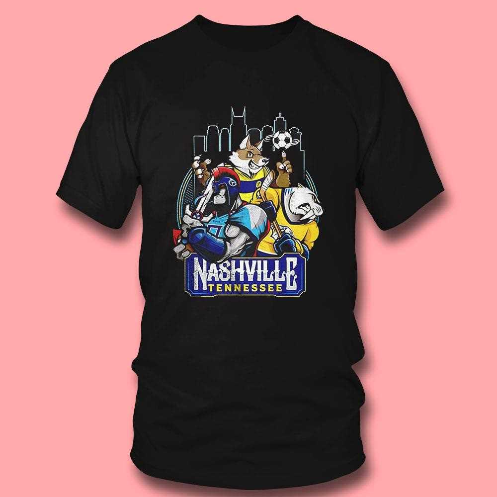 Nashville Tennessee Sports Team Mascot Shirt Nashville Tennessee Sports Team Mascot Shirt