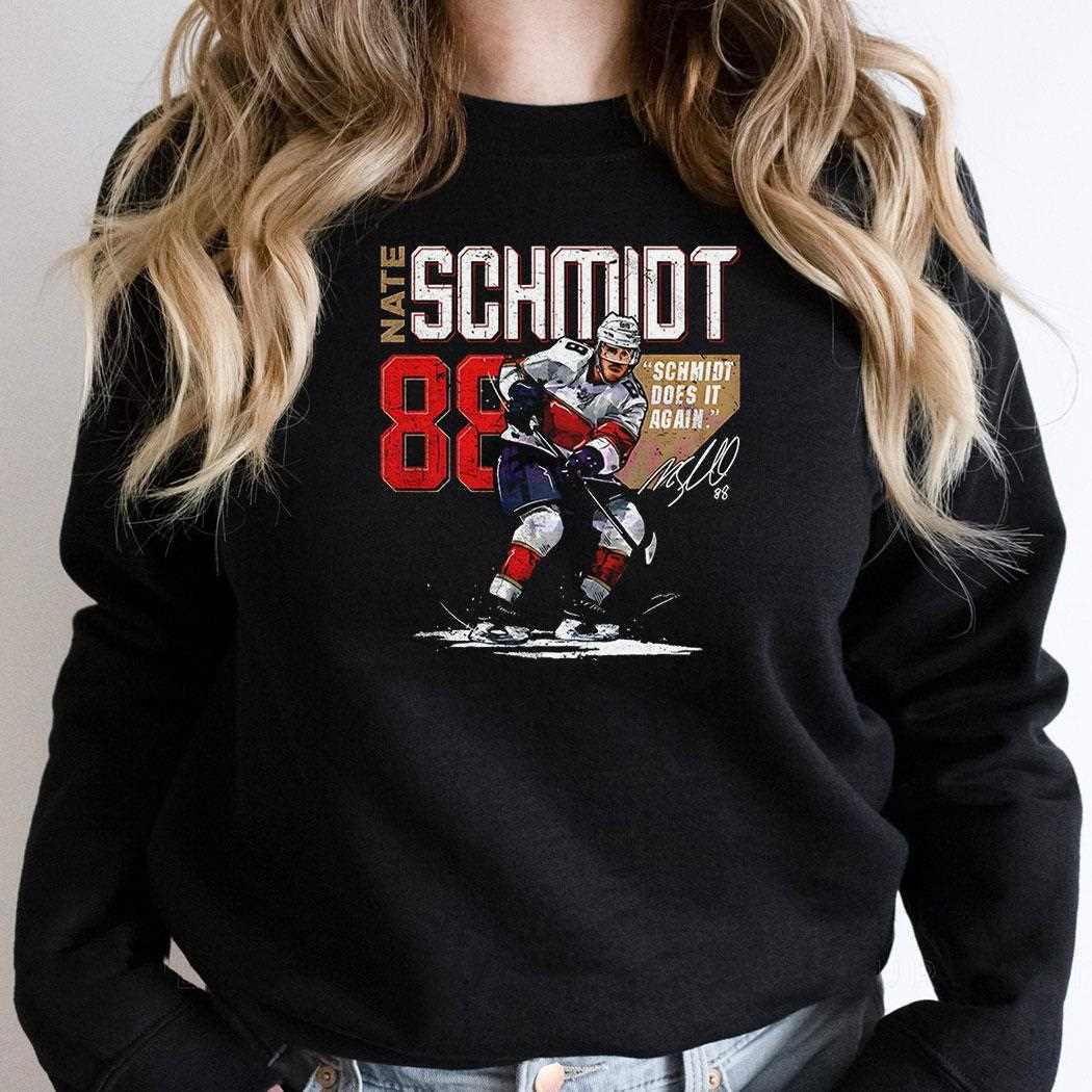 Nate Schmidt Florida Panthers Does It Again Hockey Shirt Nate Schmidt Florida Panthers Does It Again Hockey Shirt
