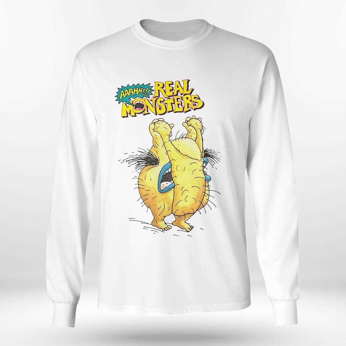 Nickelodeon Real Monsters Vintage Shirt Nickelodeon Real Monsters Vintage Shirt
