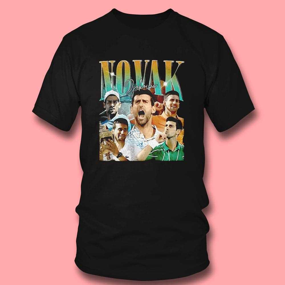 Novak Djokovic Grand Slam Graphic Shirt Novak Djokovic Grand Slam Graphic Shirt