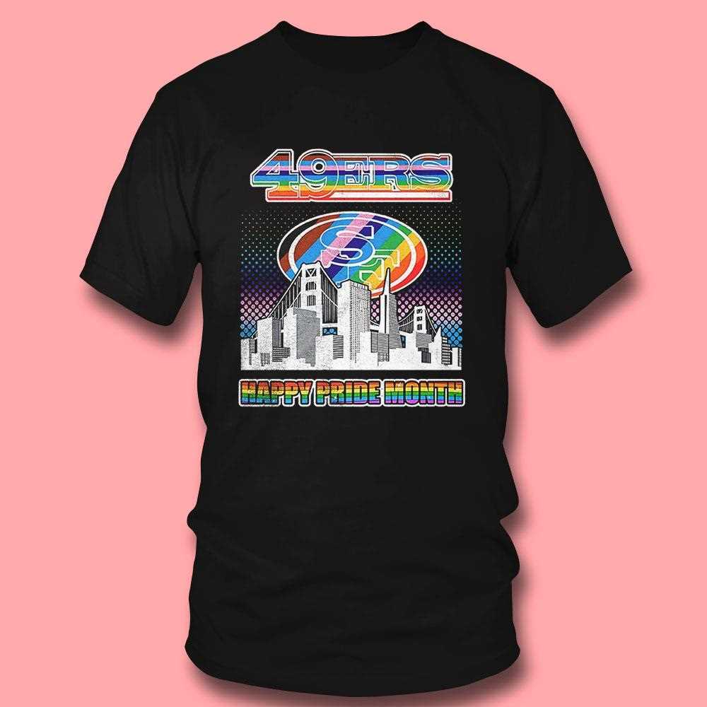 San Francisco 49ers Happy Pride Month Shirt San Francisco 49ers Happy Pride Month Shirt