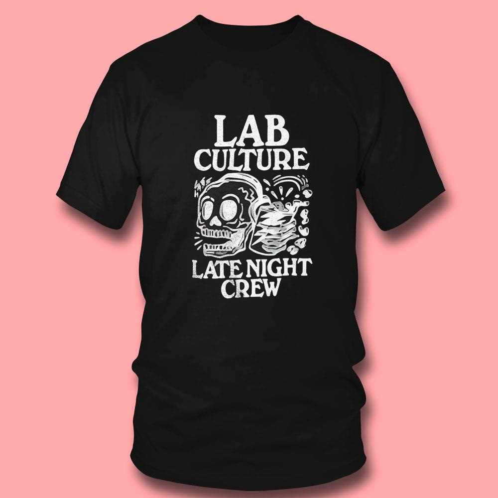 Skull Lab Culture Late Night Crew Shirt Hoodie Skull Lab Culture Late Night Crew Shirt Hoodie