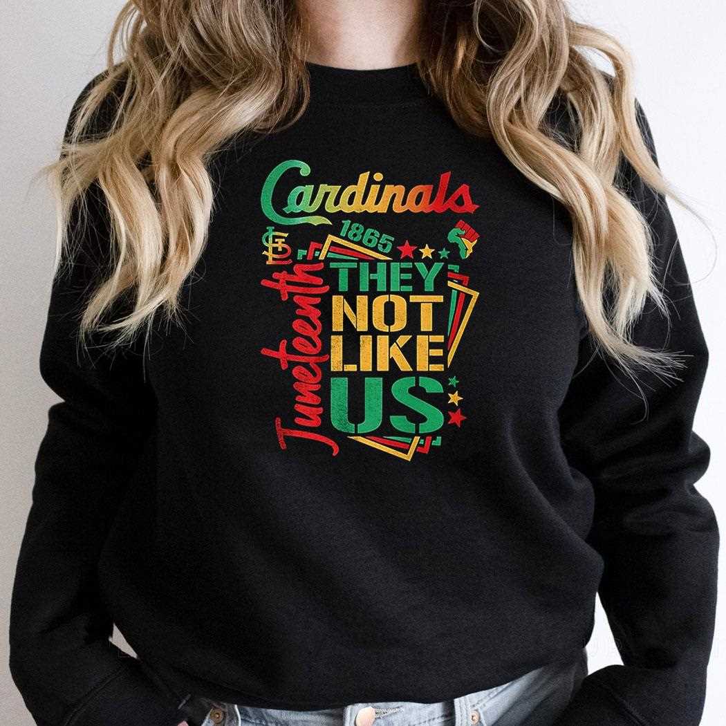 St Louis Cardinals They Not Like Us 1865 Shirt St Louis Cardinals They Not Like Us 1865 Shirt