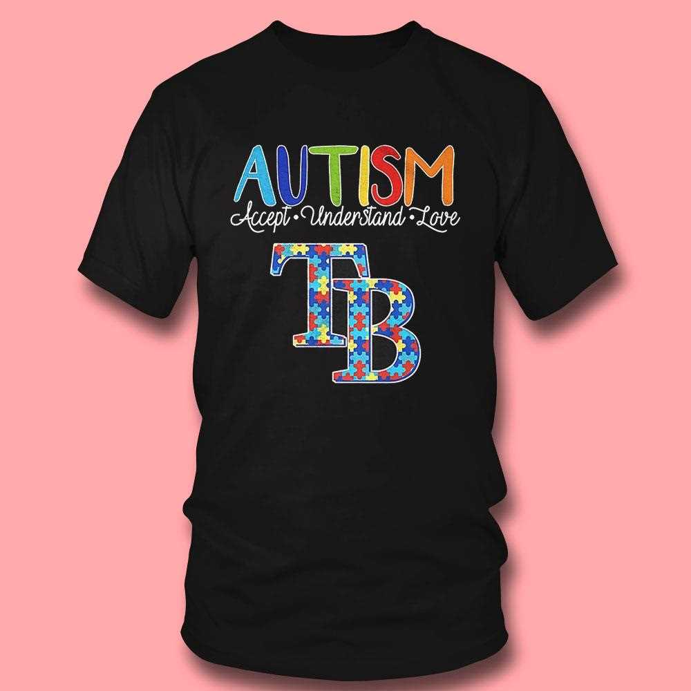 Tampa Bay Rays Autism Accept Understand Love Shirt Hoodie Tampa Bay Rays Autism Accept Understand Love Shirt Hoodie