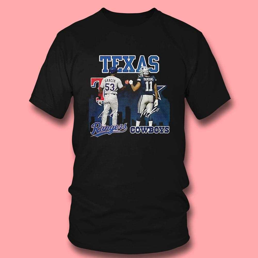 Texas Rangers And Dallas Cowboys Star Power Signatures Shirt Hoodie Texas Rangers And Dallas Cowboys Star Power Signatures Shirt Hoodie