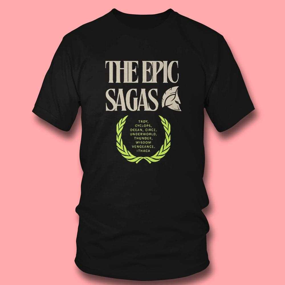The Epic Sagas Odysseus Musical T Shirt The Epic Sagas Odysseus Musical T Shirt