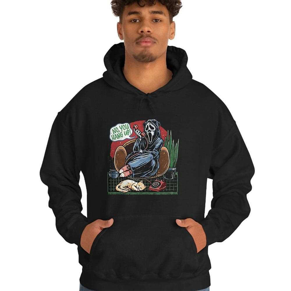 Ghostface Scream No You Hang Up Shirt Ghostface Scream No You Hang Up Shirt