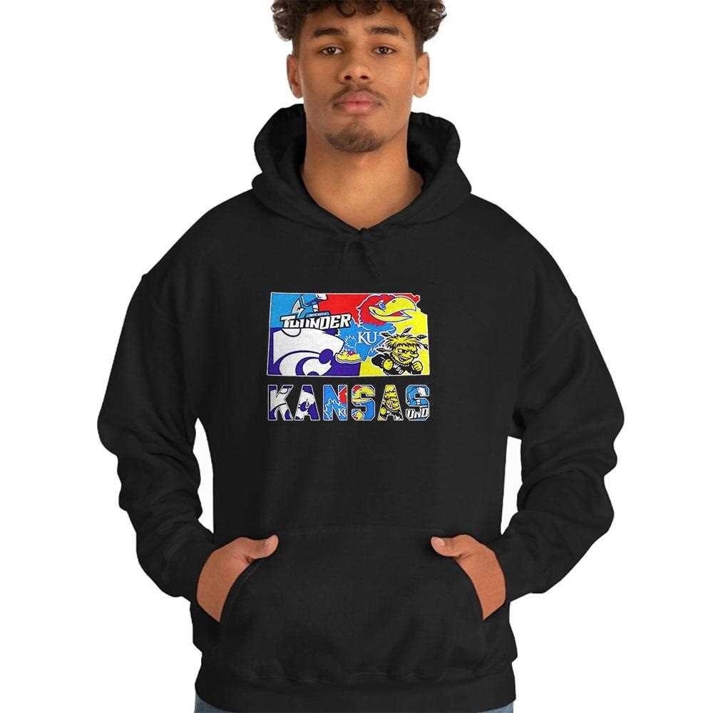 Kansas Sports Team Map Logo Shirt Kansas Sports Team Map Logo Shirt