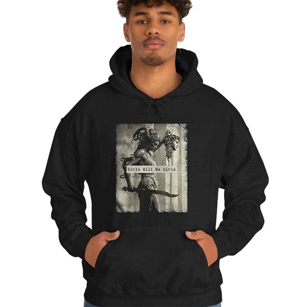 Medusa Feminist Girls Will Be Girls Shirt Medusa Feminist Girls Will Be Girls Shirt