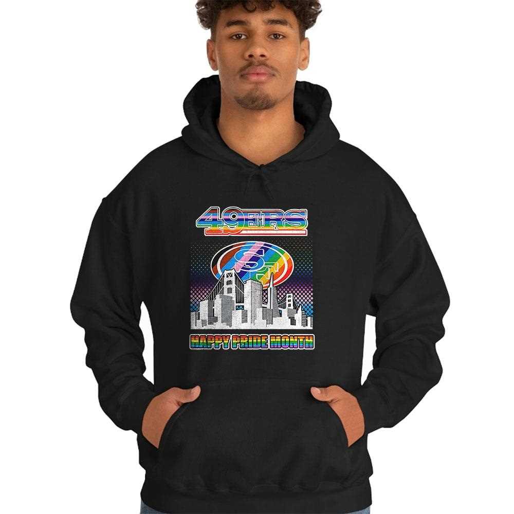 San Francisco 49ers Happy Pride Month Shirt San Francisco 49ers Happy Pride Month Shirt