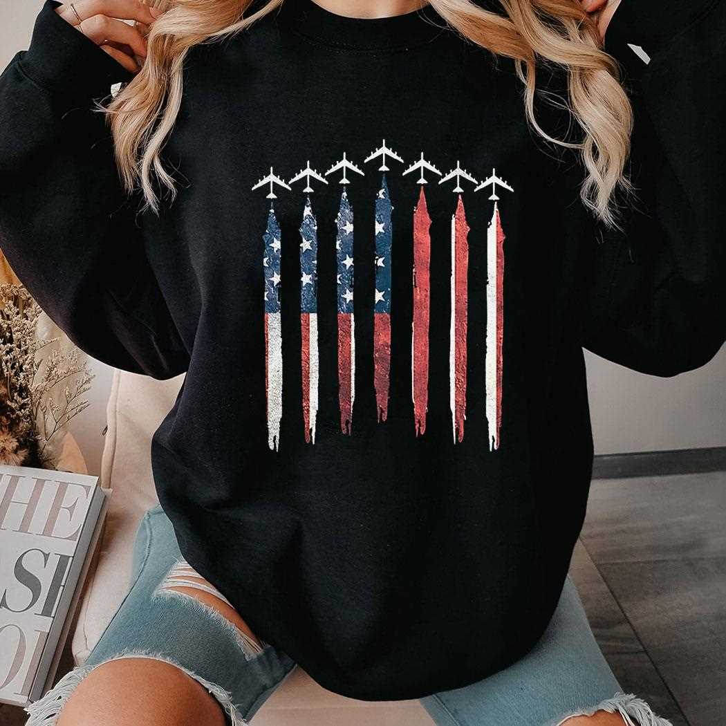 B 52 Stratofortress Bomber Airplane Usa Patriotic Flag Shirt B 52 Stratofortress Bomber Airplane Usa Patriotic Flag Shirt