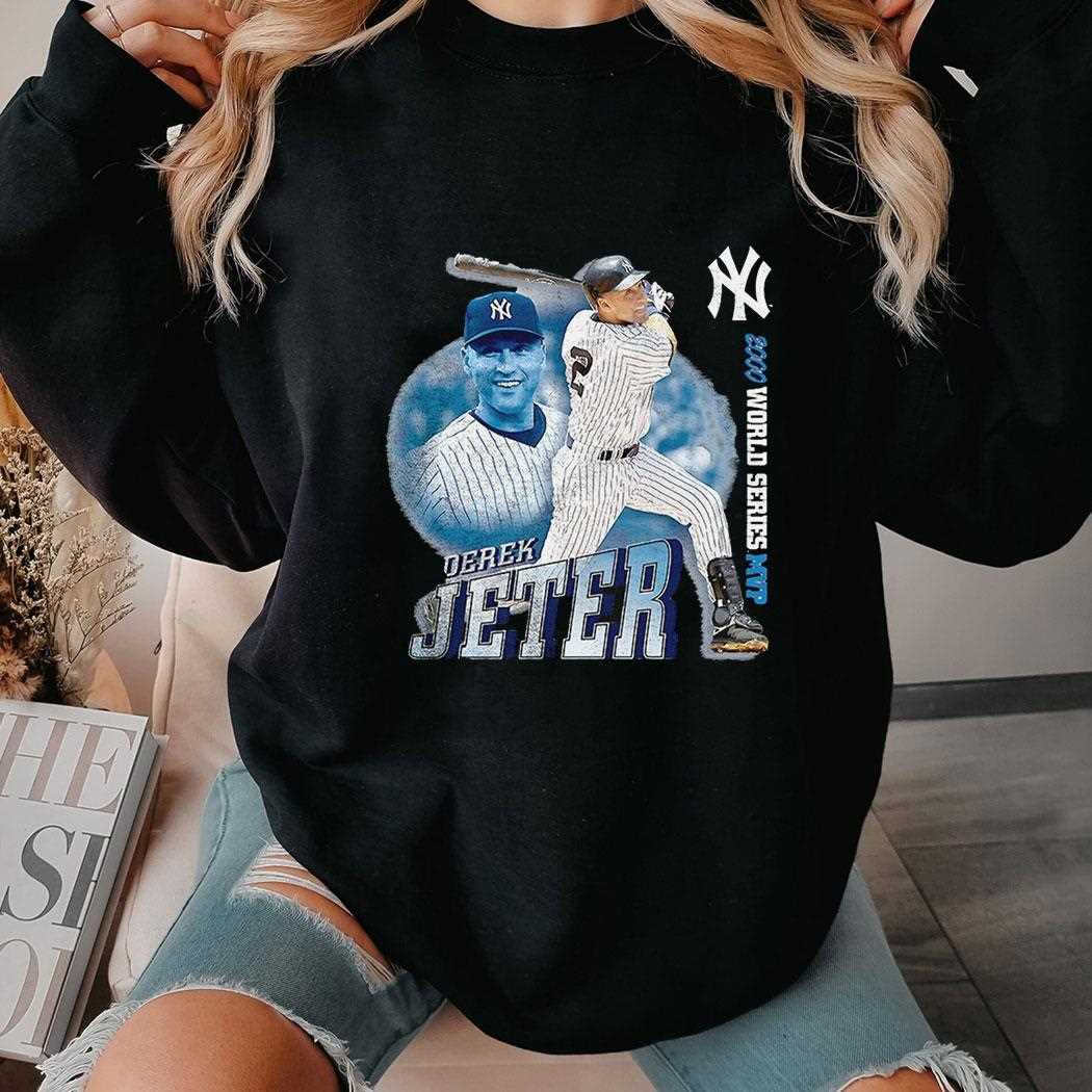 Derek Jeter New York Yankees 2000 Subway Series Mvp Shirt Hoodie Derek Jeter New York Yankees 2000 Subway Series Mvp Shirt Hoodie