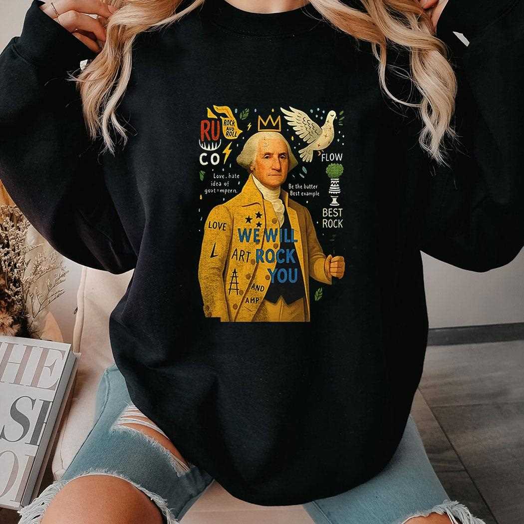 George Washington Pop Art Shirt George Washington Pop Art Shirt