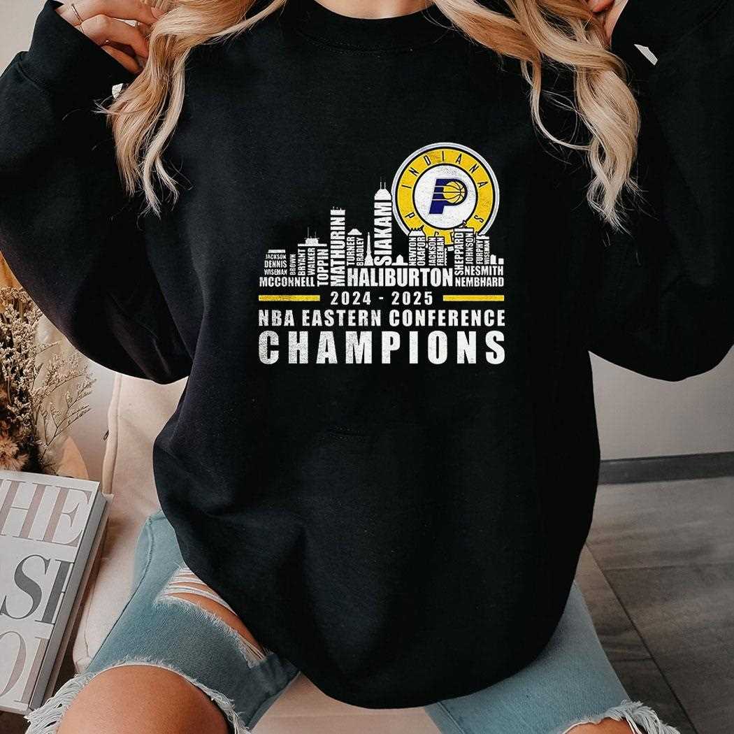 Indiana Pacers Nba Eastern Conference Champions 2024 2025 Shirt Indiana Pacers Nba Eastern Conference Champions 2024 2025 Shirt