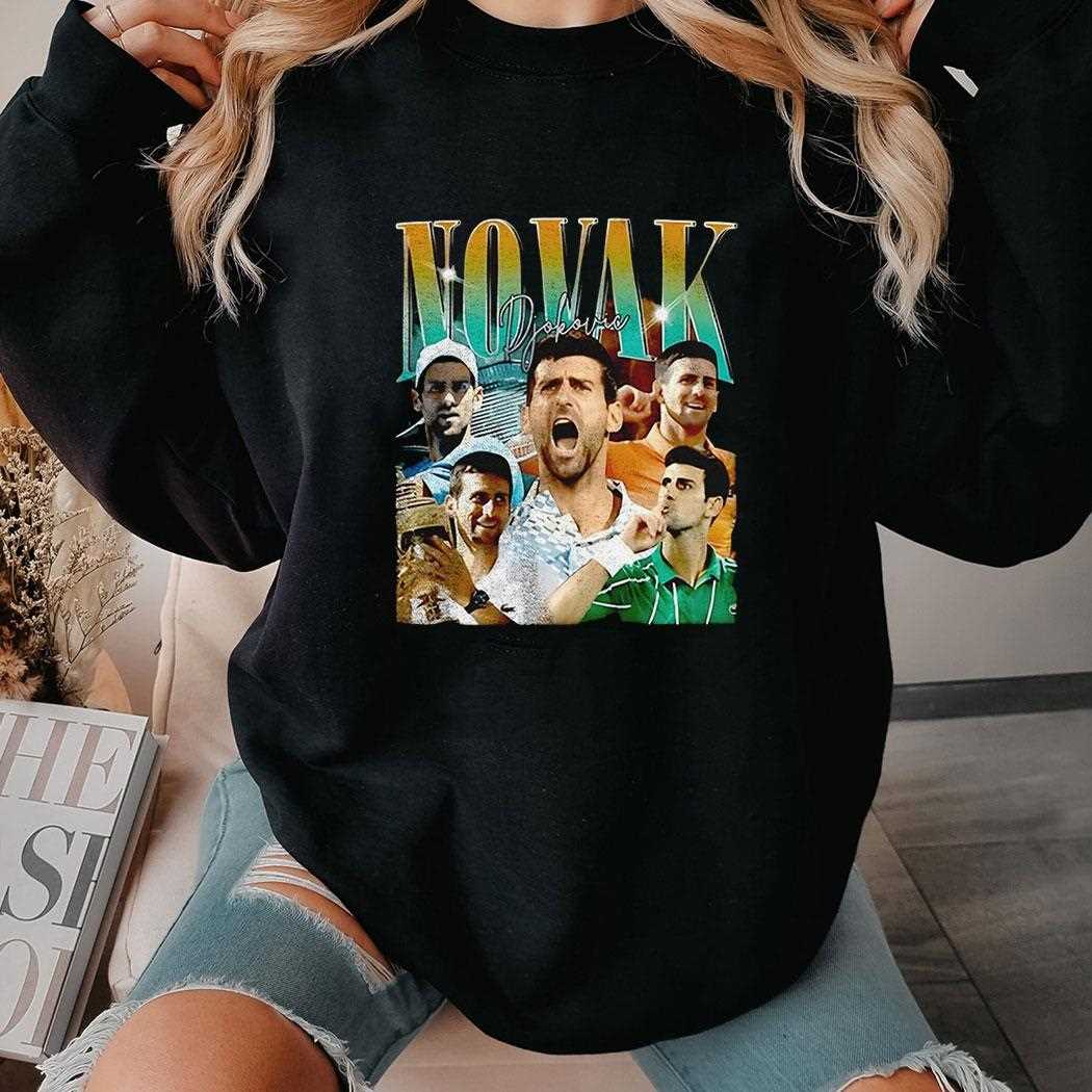 Novak Djokovic Grand Slam Graphic Shirt Novak Djokovic Grand Slam Graphic Shirt