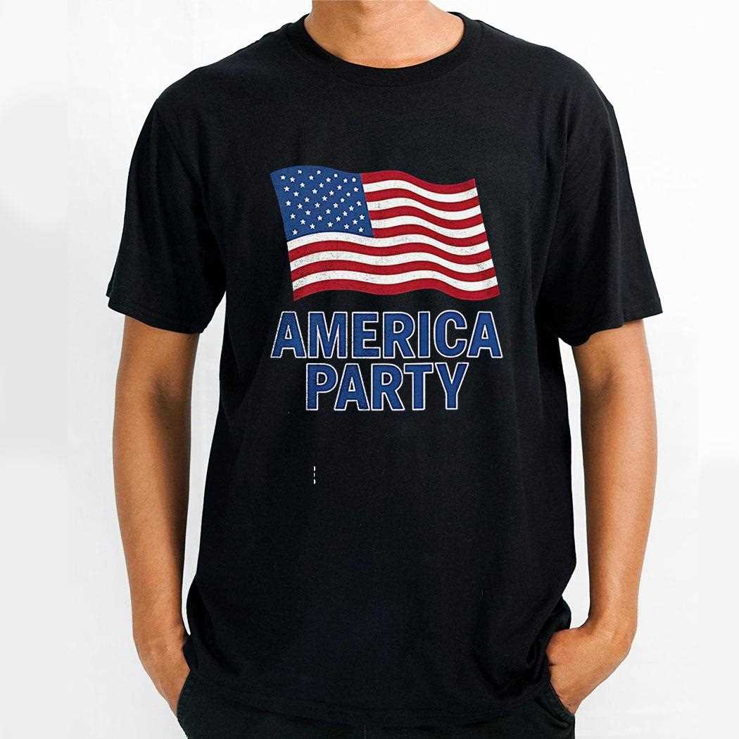 America Party Usa Flag Shirt