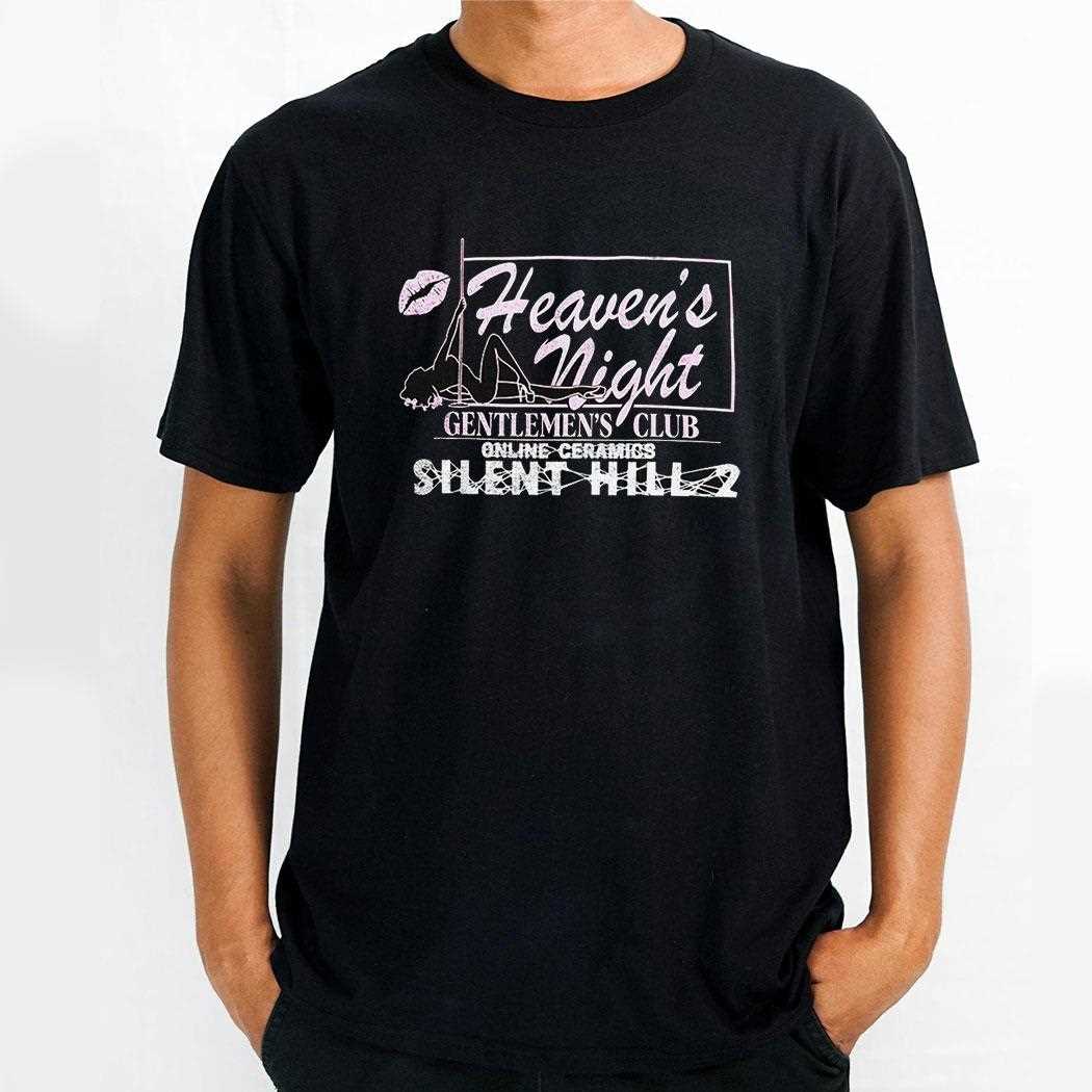 Heavens Night Gentlements Club Silent Hill 2 Shirt